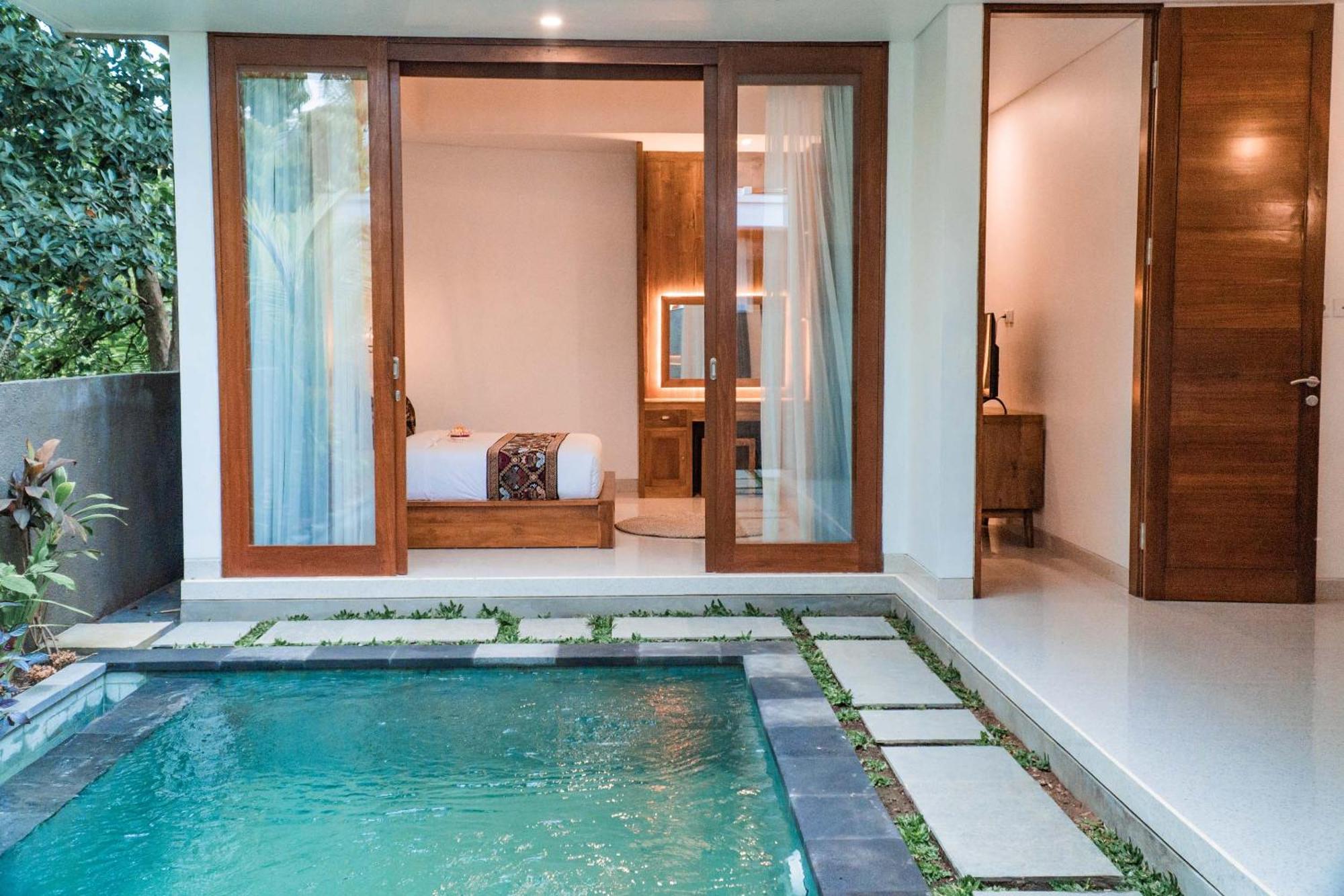 Natayu Ubud Villa Bagian luar foto